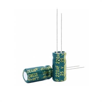 220MF25V ELECTROLYTIC CAPACITOR AXBOOM 2H